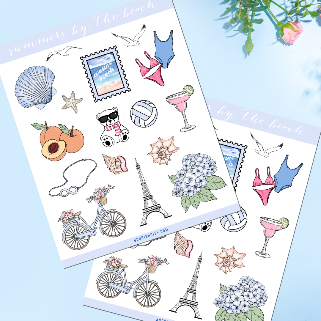 Summers by the Beach, TSITP Sticker Sheet