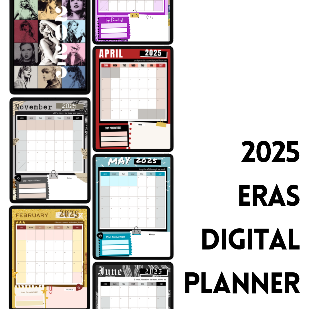 Eras Digital Planner 2025