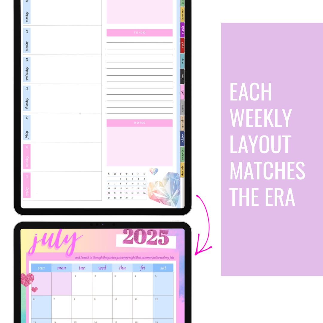 Eras Digital Planner 2025