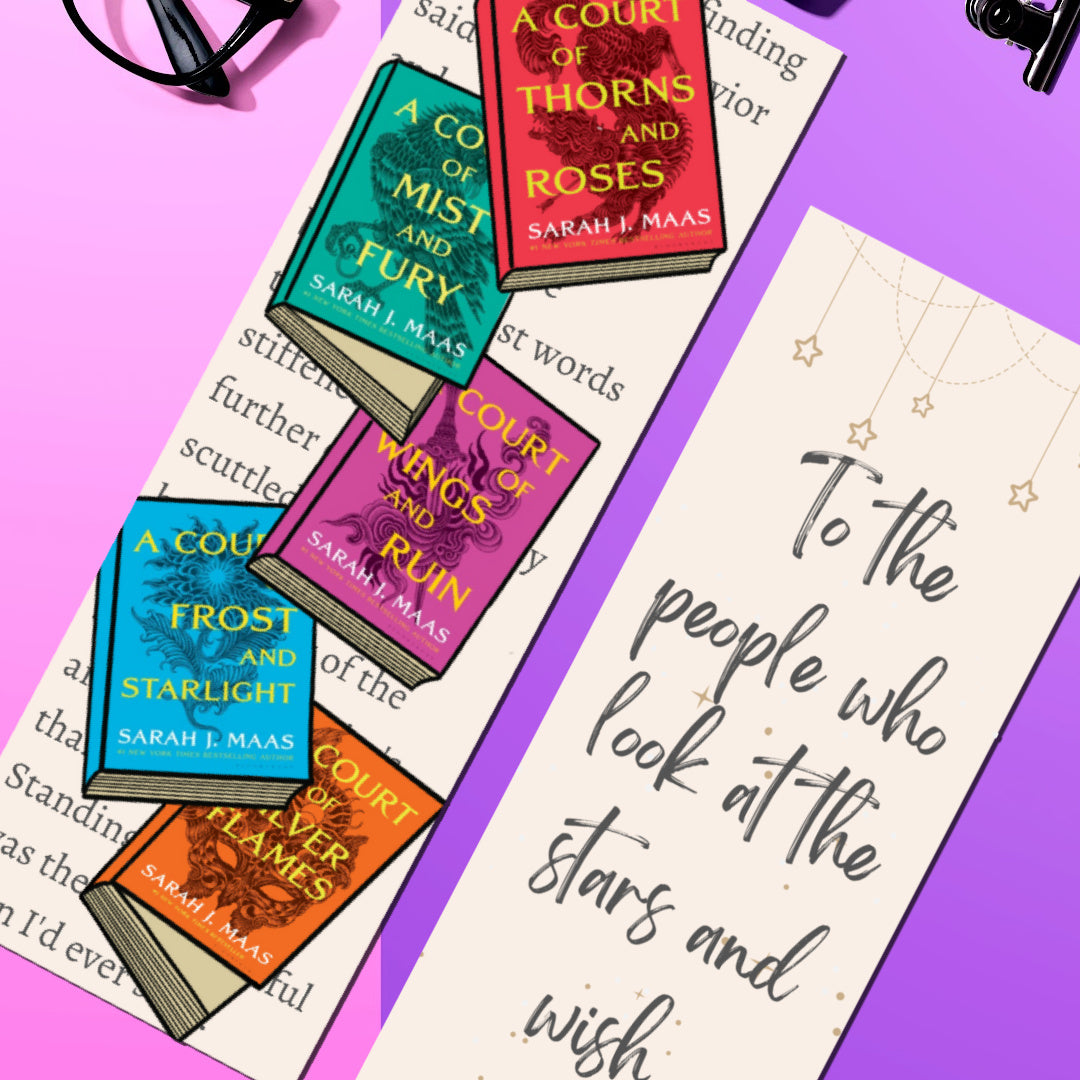 ACOTAR Covers Bookmark