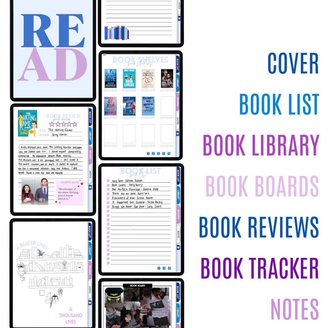 Blues and Books Digital Book Journal