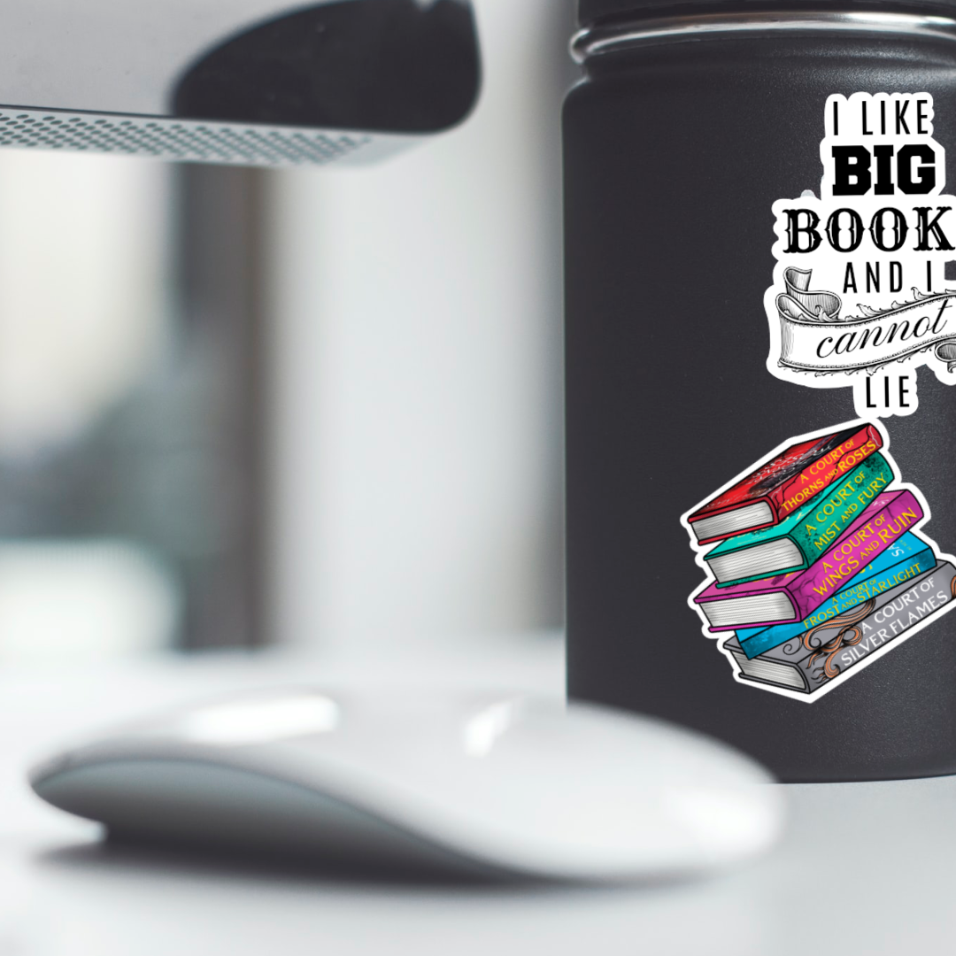 ACOTAR Books Vinyl Sticker