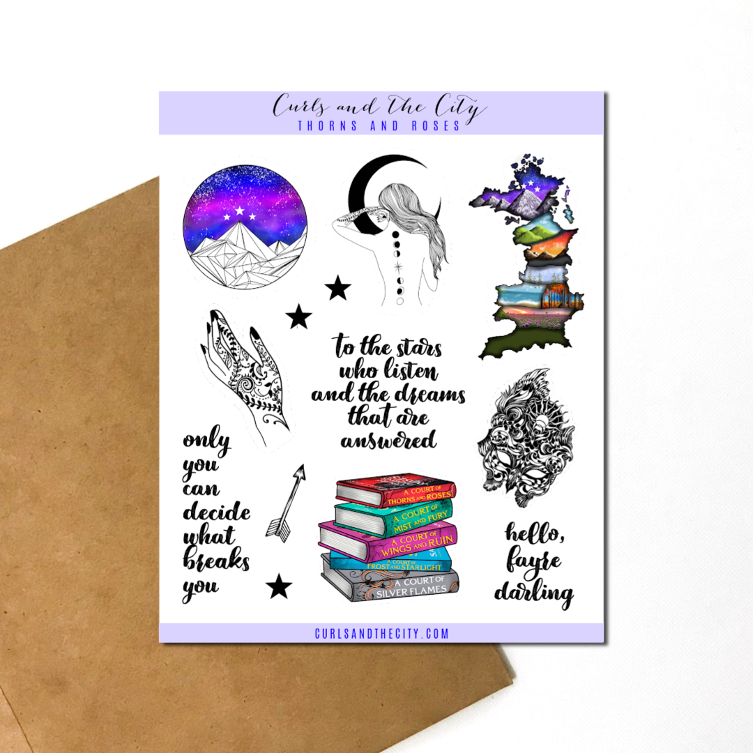 ACOTAR Sticker Sheet