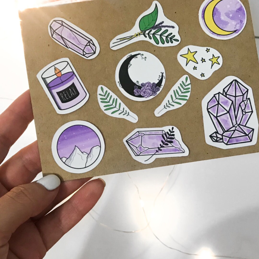 Crystal Love Sticker Sheet