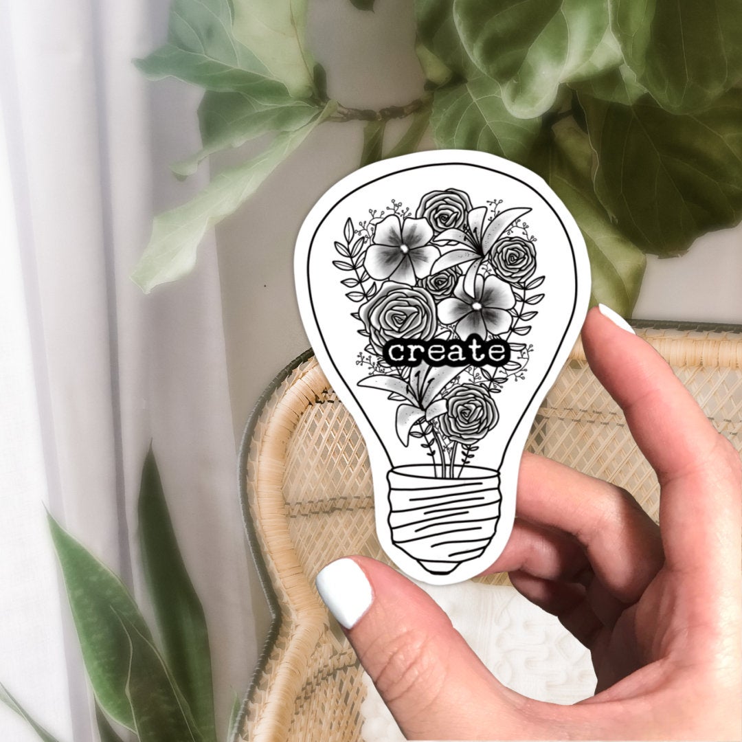 Creative Light Vinyl Sticker