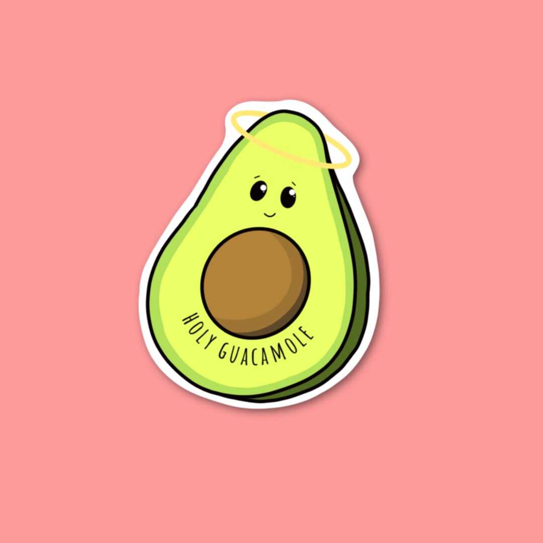 Holy Guacamole Vinyl Sticker