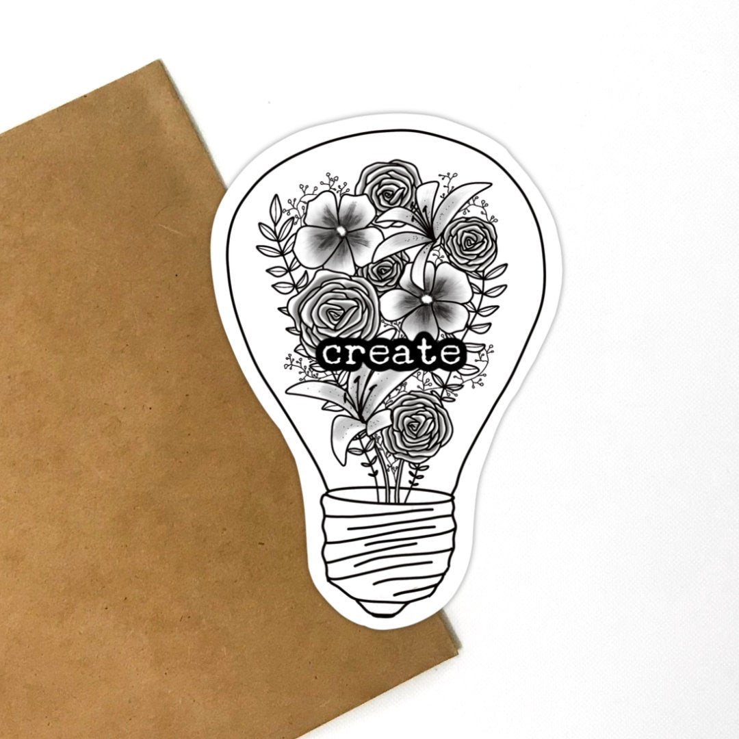 Creative Light Vinyl Sticker