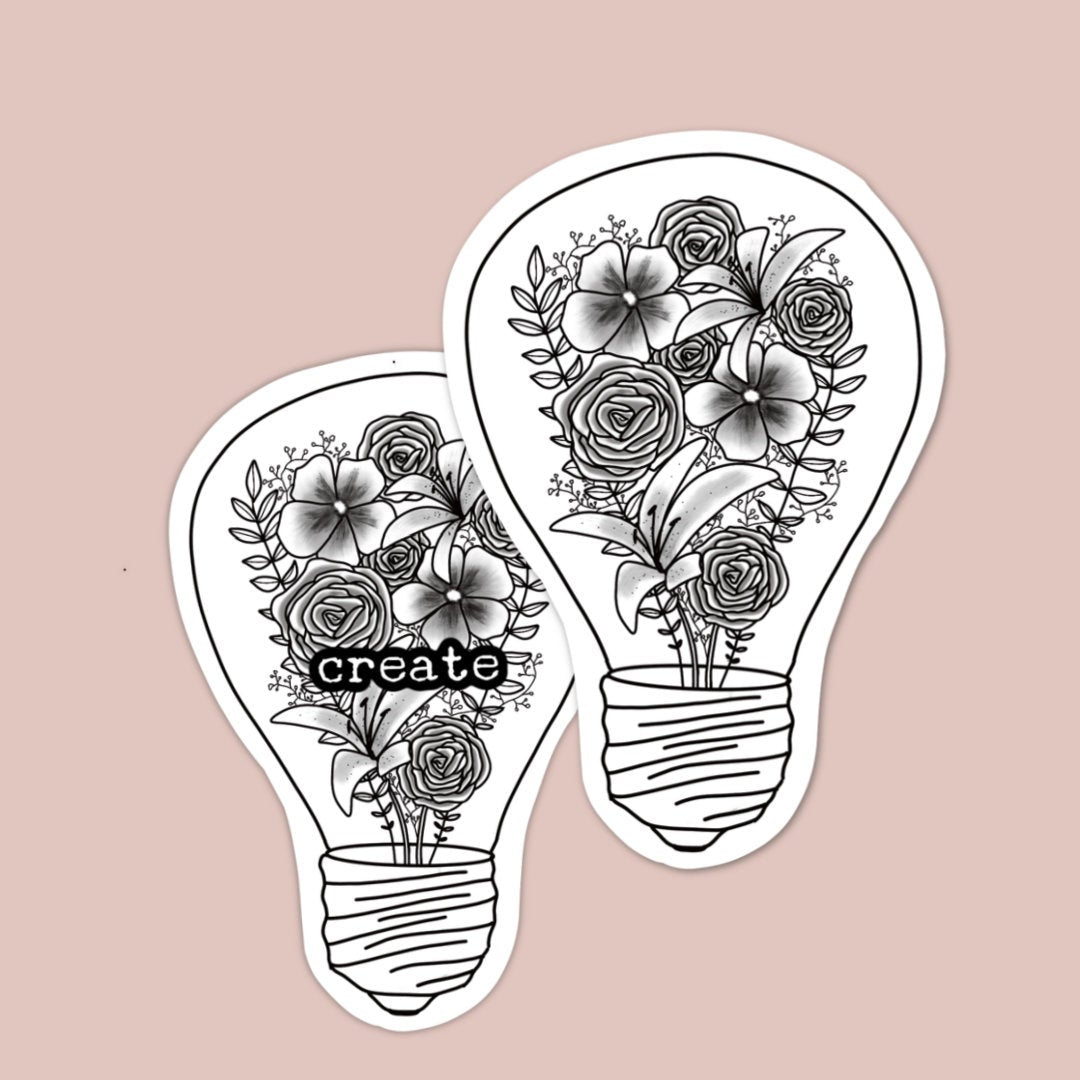 Creative Light Vinyl Sticker