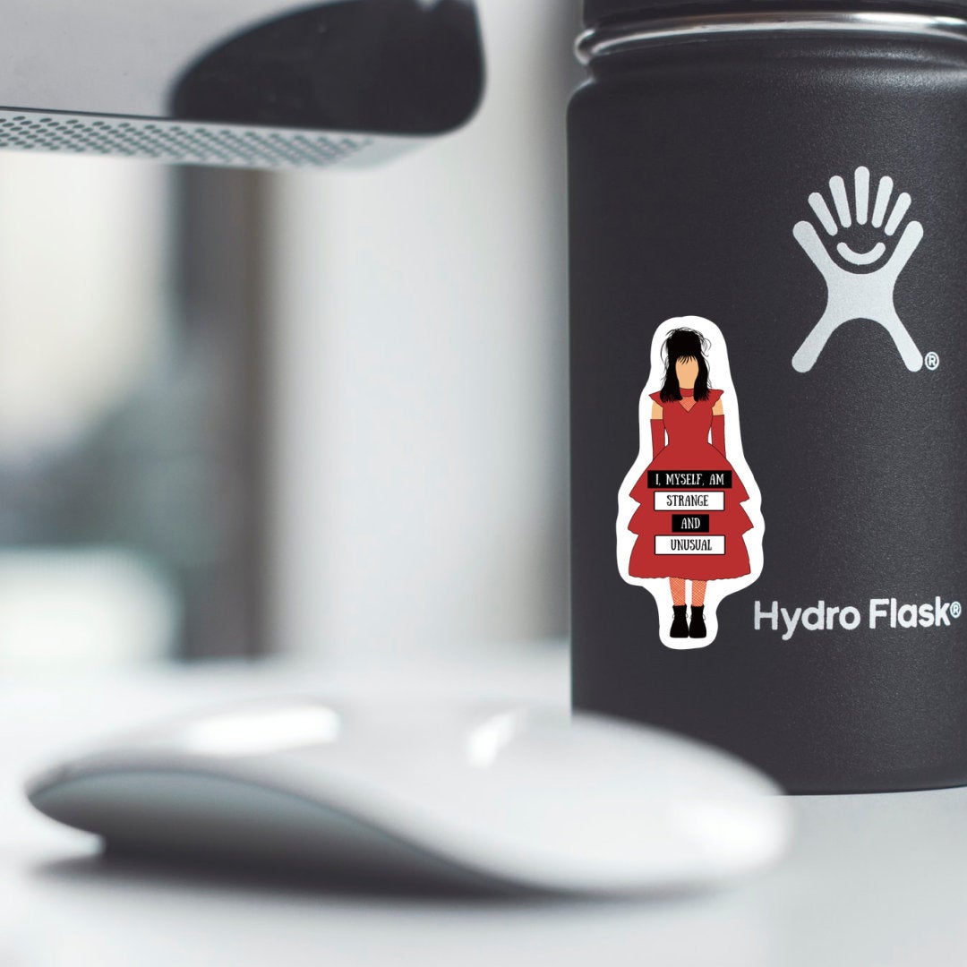 Strange and Unusual Vinyl Sticker