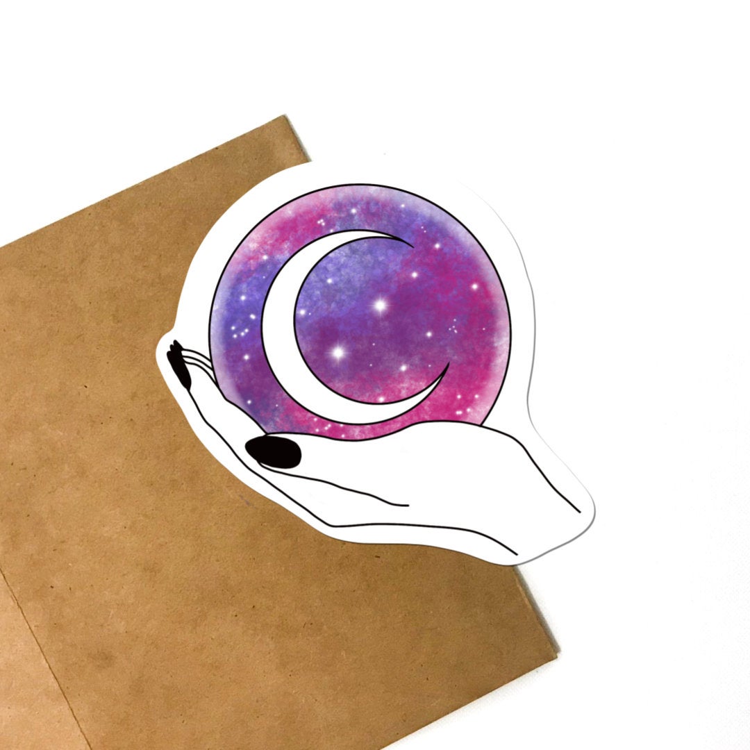 Crystal Ball Vinyl Sticker