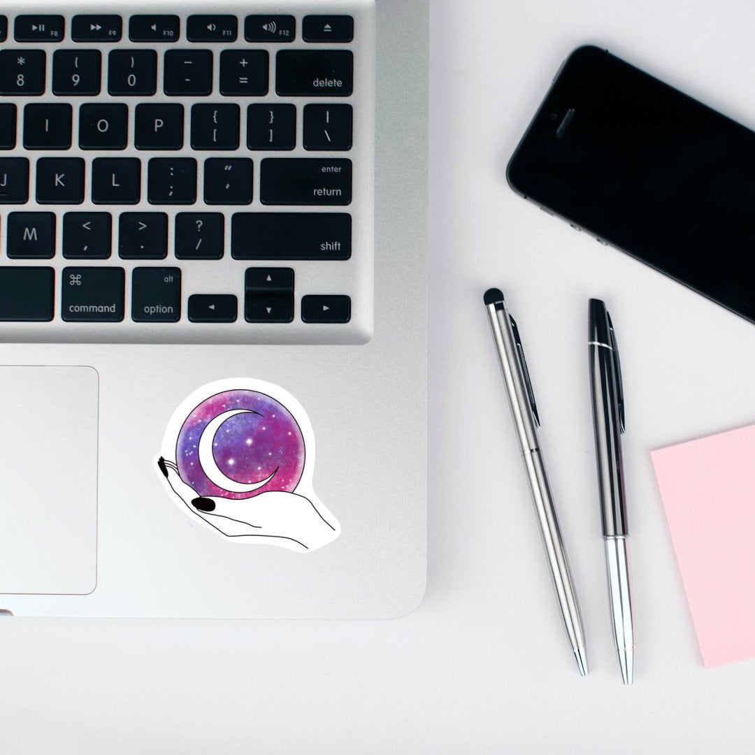Crystal Ball Vinyl Sticker