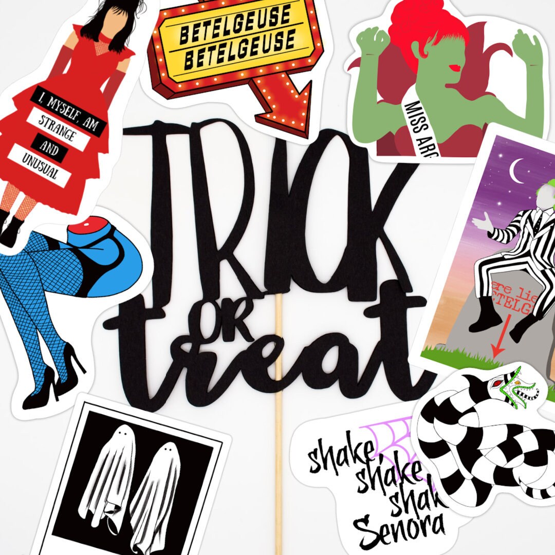 Strange and Unusual Sticker Sheet