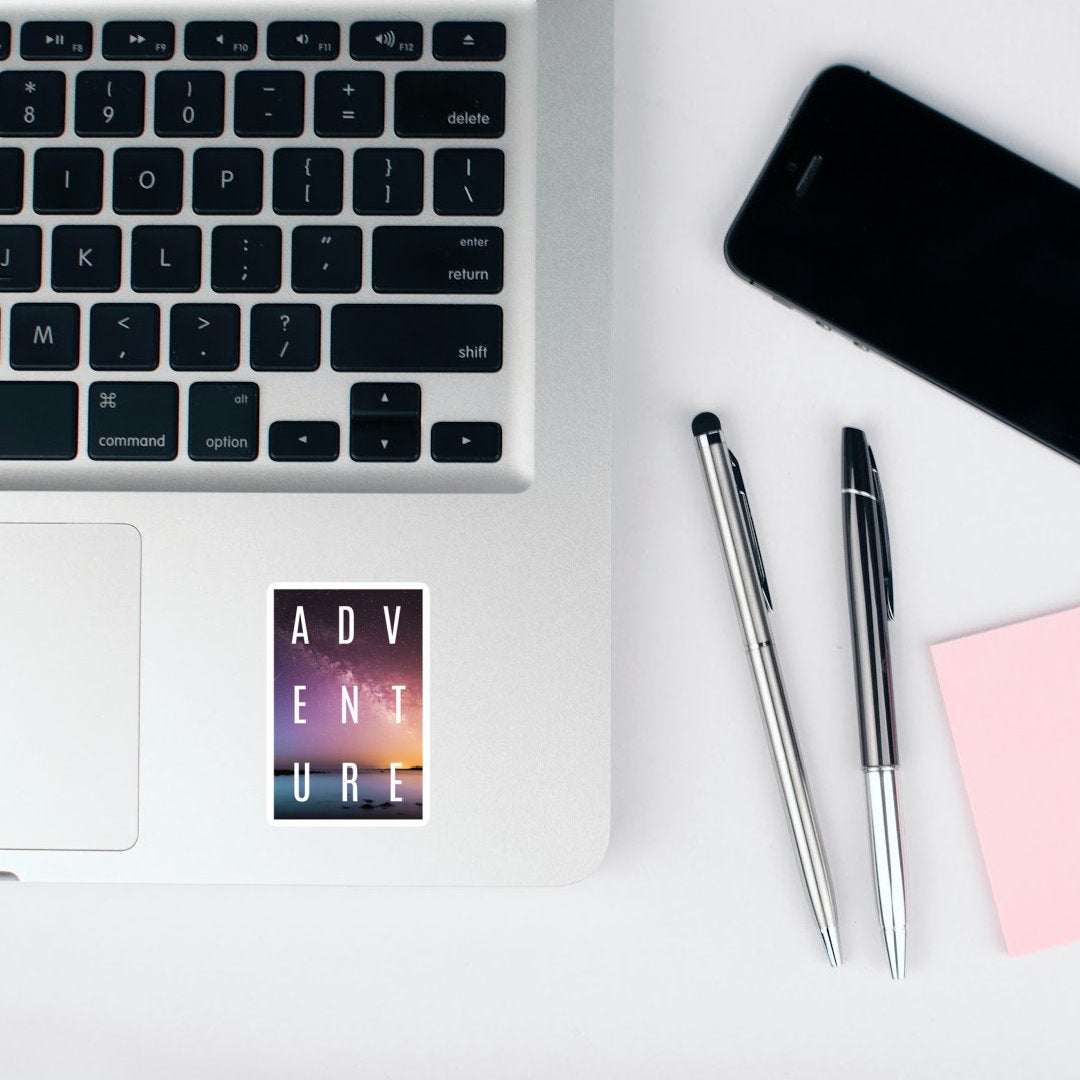 Adventure Vinyl Sticker