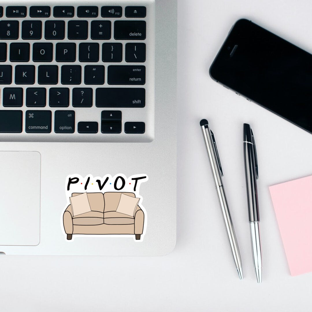 Friends Pivot Vinyl Sticker