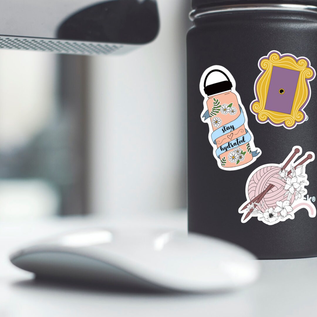 Ball of Yarn Vinyl Sticker