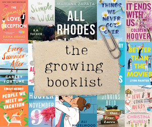 The Growing Booklist