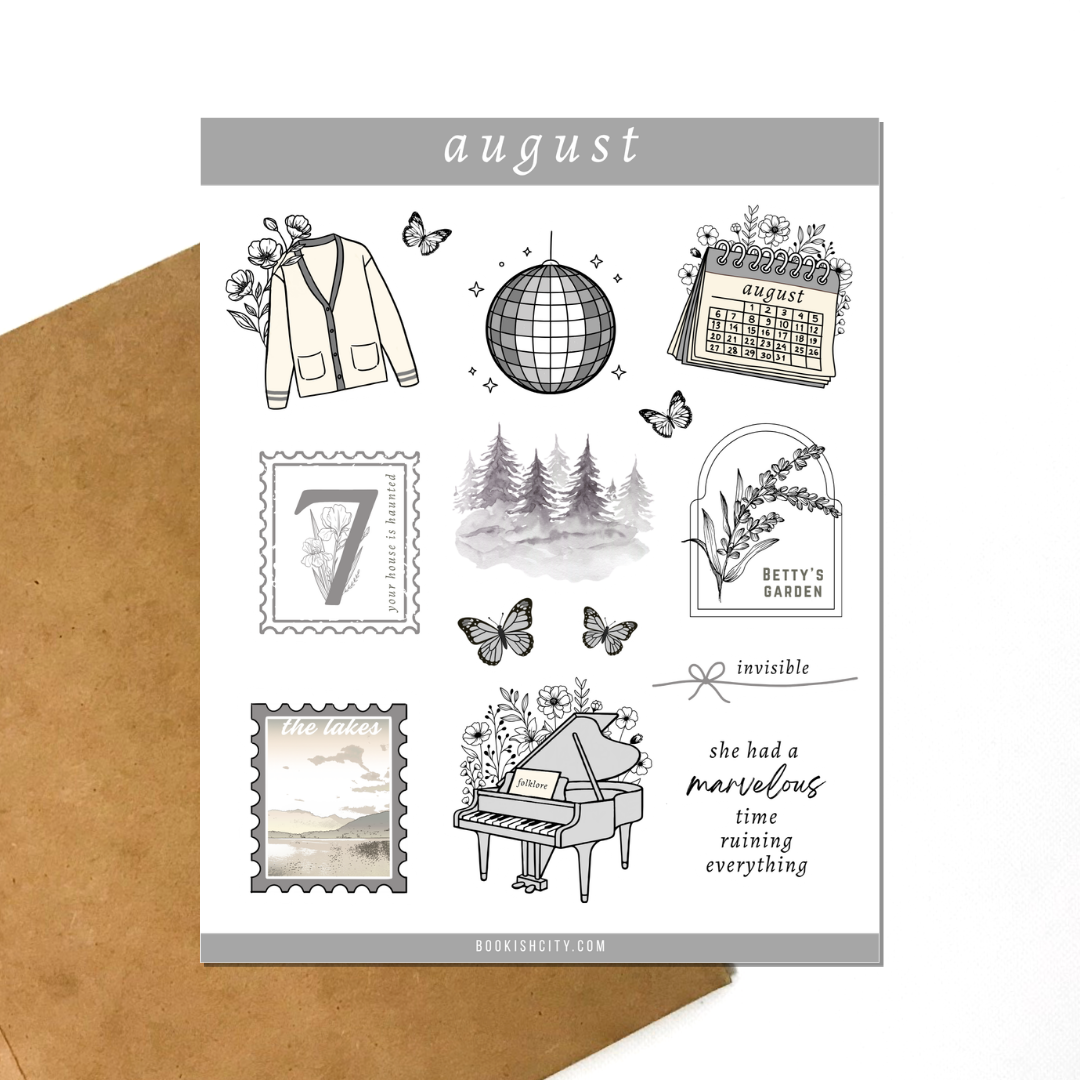 August Sticker Sheet