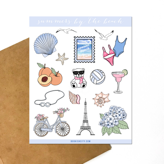 Summers by the Beach, TSITP Sticker Sheet