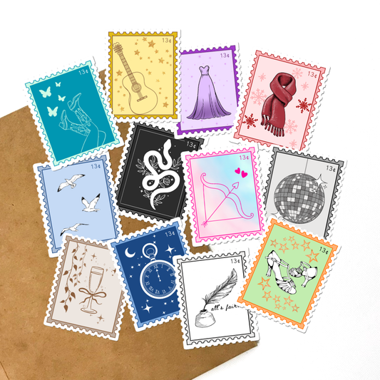 Eras Stamp Stickers