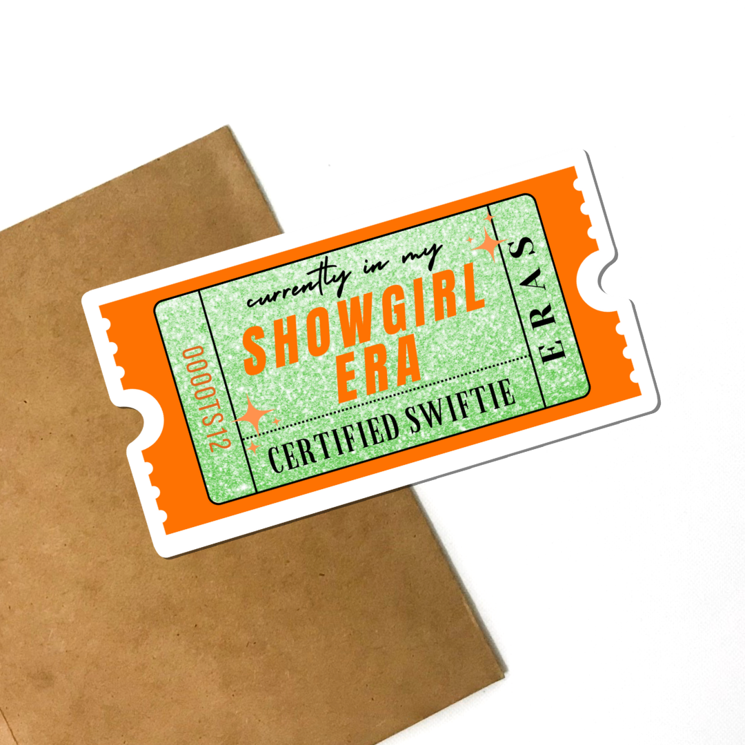 Showgirl Era Sticker