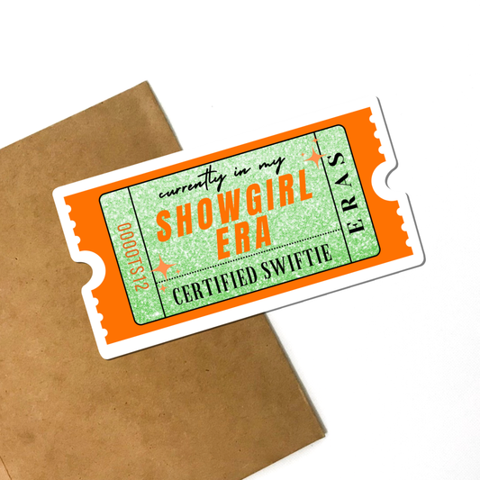Showgirl Era Sticker