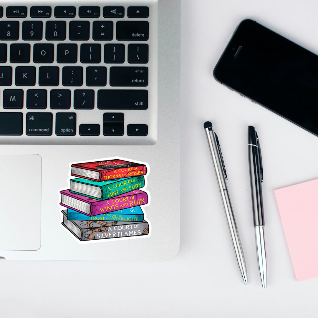ACOTAR Books Vinyl Sticker