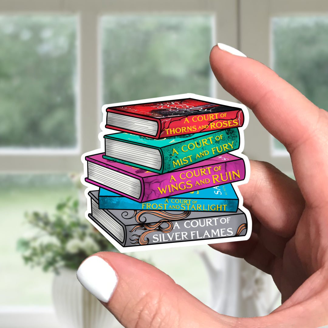 ACOTAR Books Vinyl Sticker