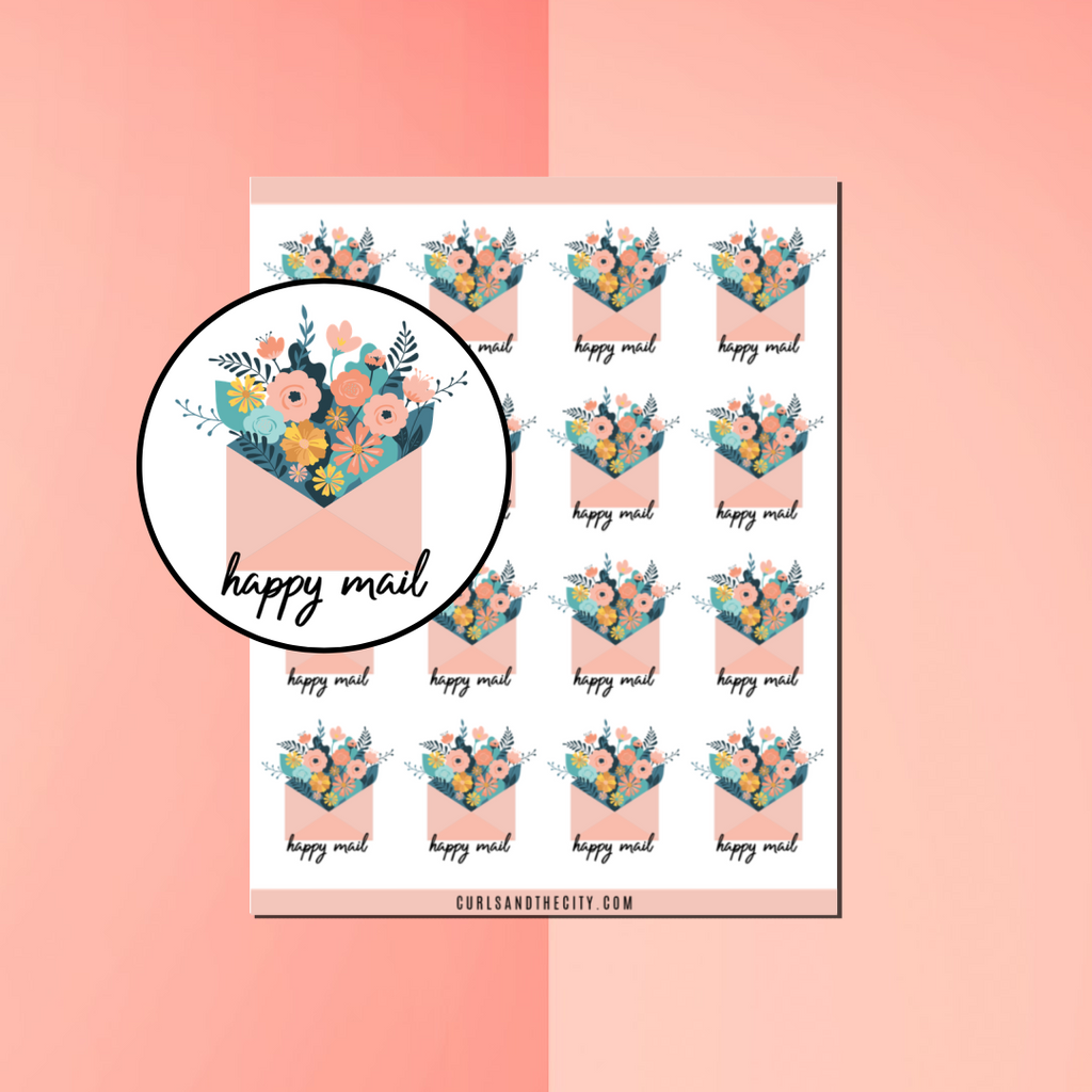 Happy Mail Sticker Sheet