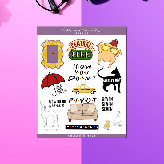 Friends Sticker Sheet