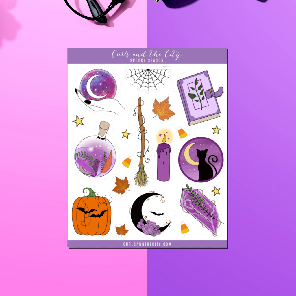 Spooky Season Sticker Sheet