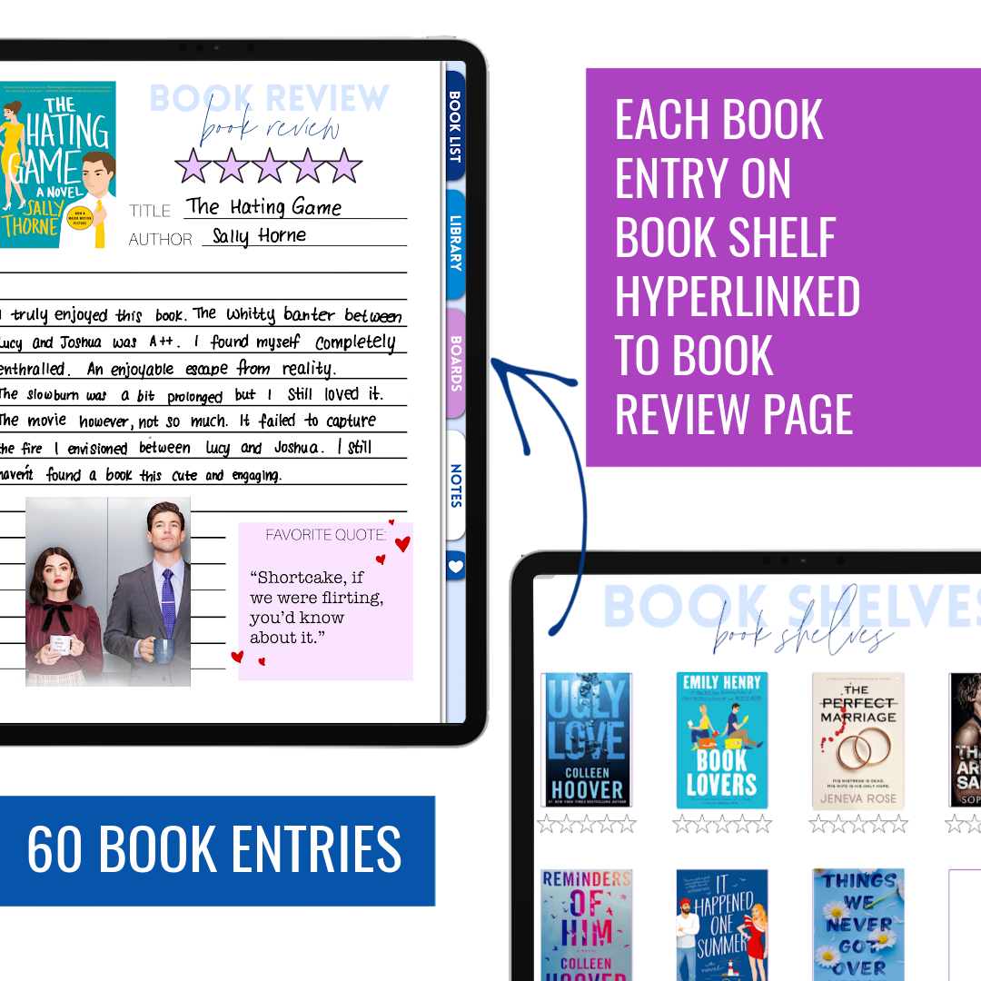 Blues and Books Digital Book Journal