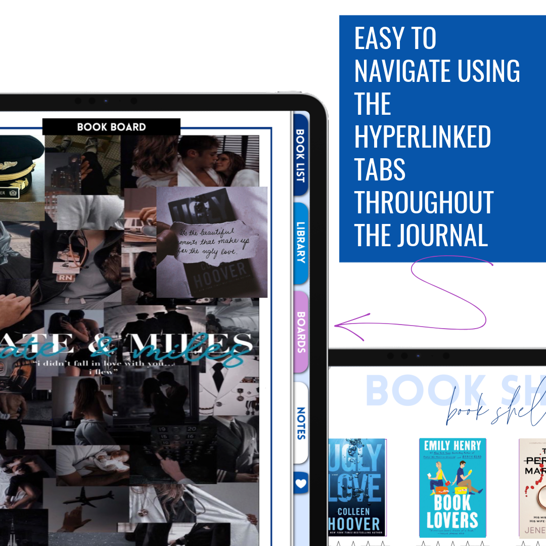 Blues and Books Digital Book Journal
