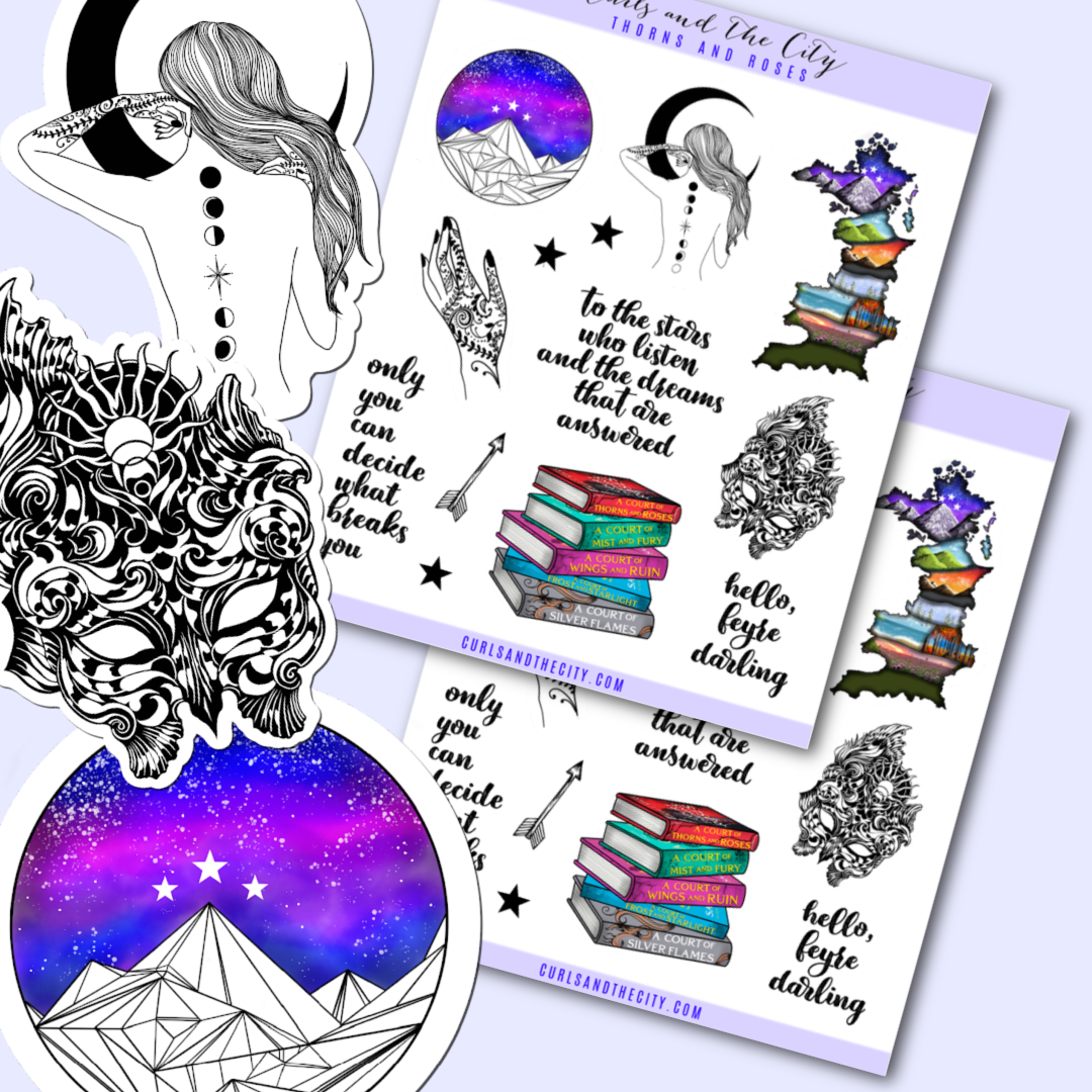 ACOTAR Sticker Sheet