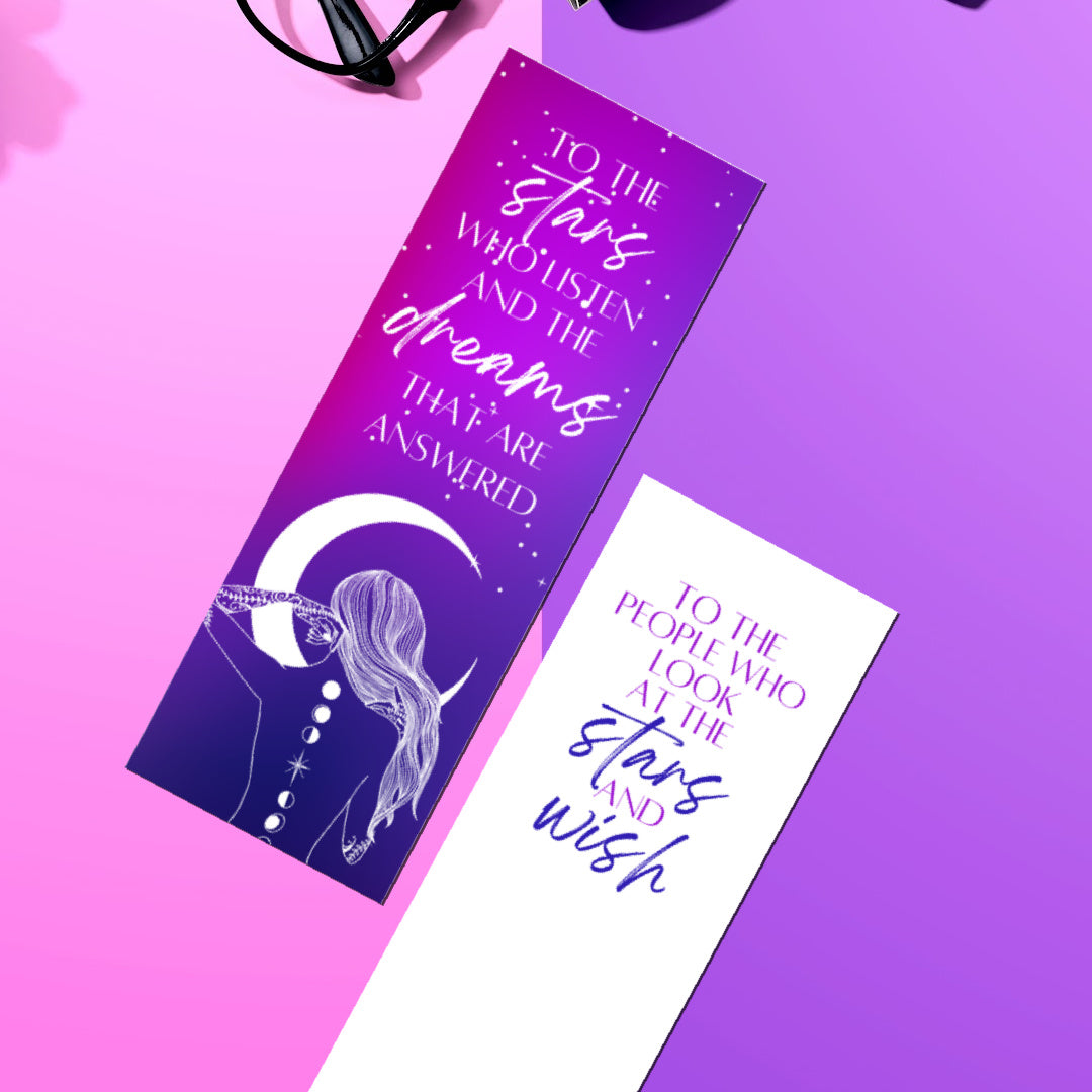 Feyre Stars and Dreams Bookmark, ACOTAR