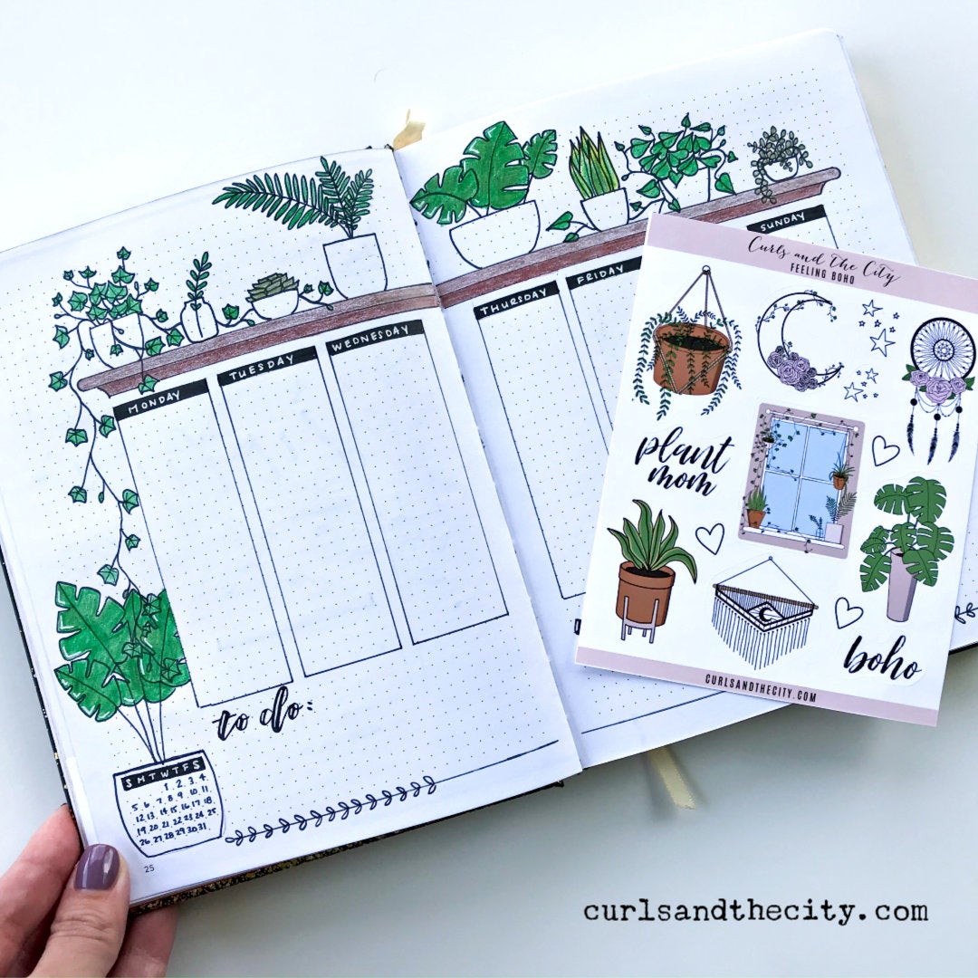 Feeling Boho Sticker Sheet