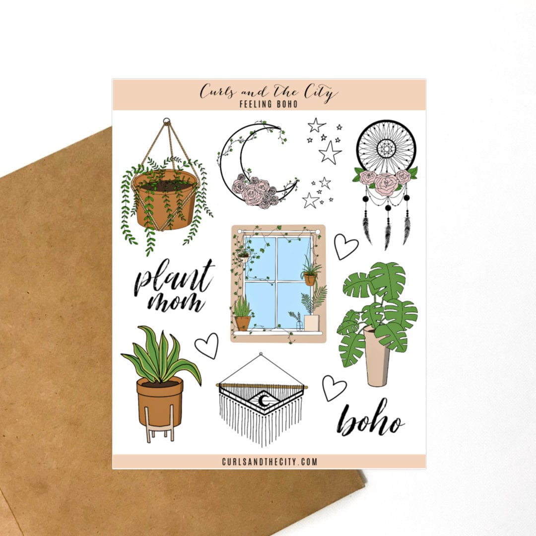 Feeling Boho Sticker Sheet