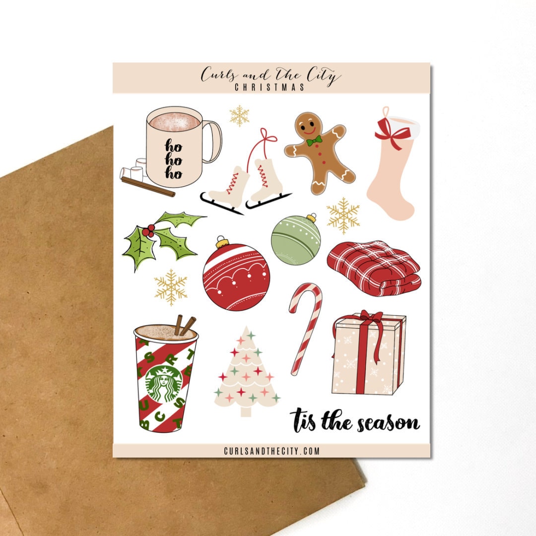 Christmas Sticker Sheet